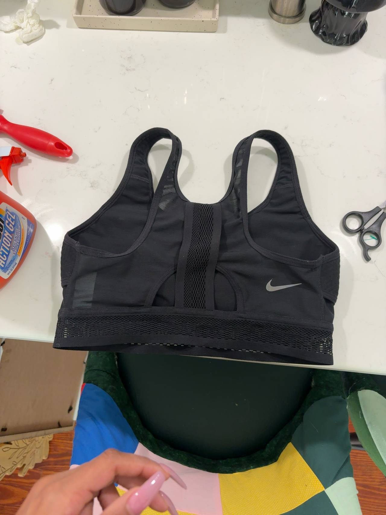 Nike Swoosh Ultra Breathe Sports Bra Black