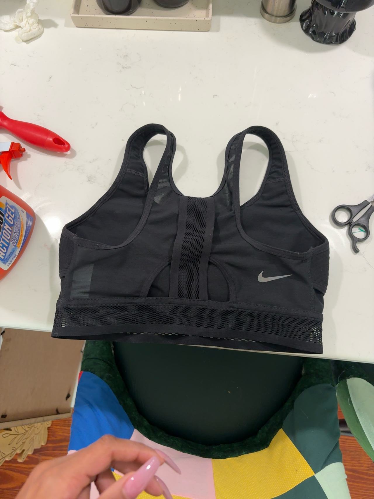 Nike Swoosh Ultra Breathe Sports Bra Black