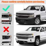 2016-2018 Chevy Silverado 1500 Headlight Assembly Pair - Image 5