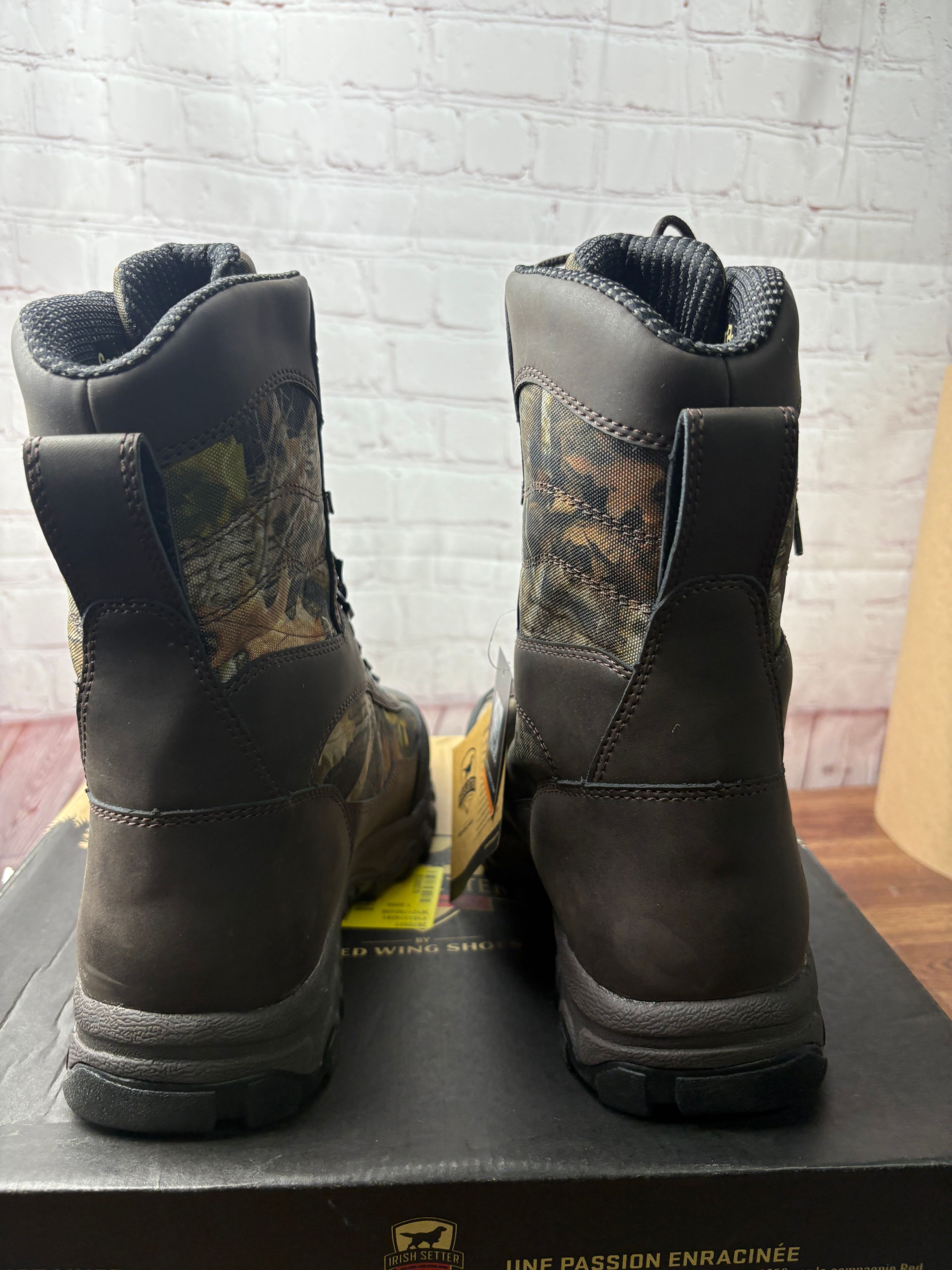 Red Wing Irish Setter Hunting Crosshair Boots Insulated Model 1868 sz 11 E2 - Image 4