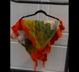 Vintage Handmade Crochet Afghan Blanket - Image 2