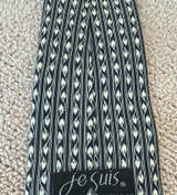 Je Suis Silk Patterned Tie - Image 1