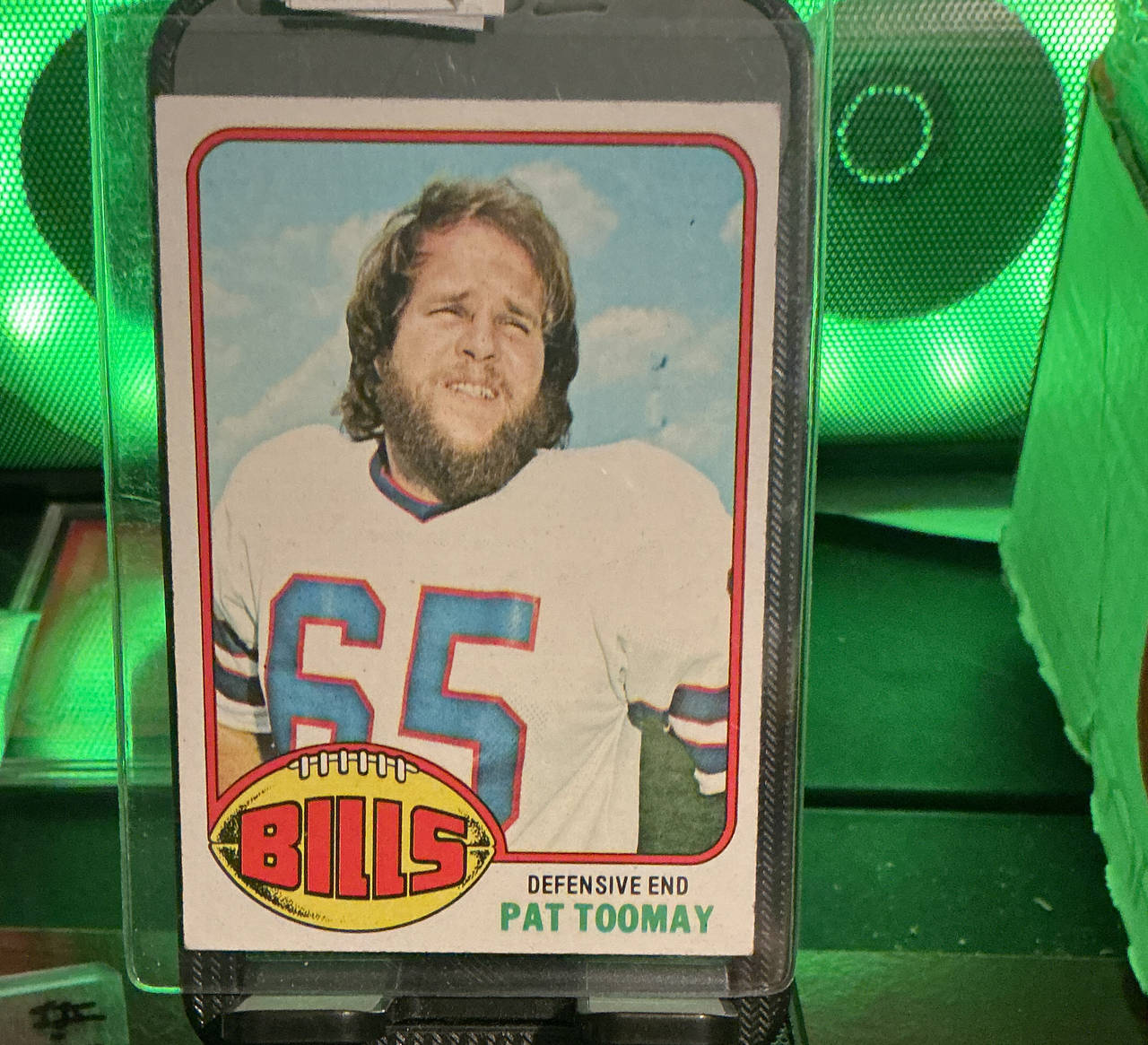 1976 Topps Pat Toomay #314 Buffalo Bills