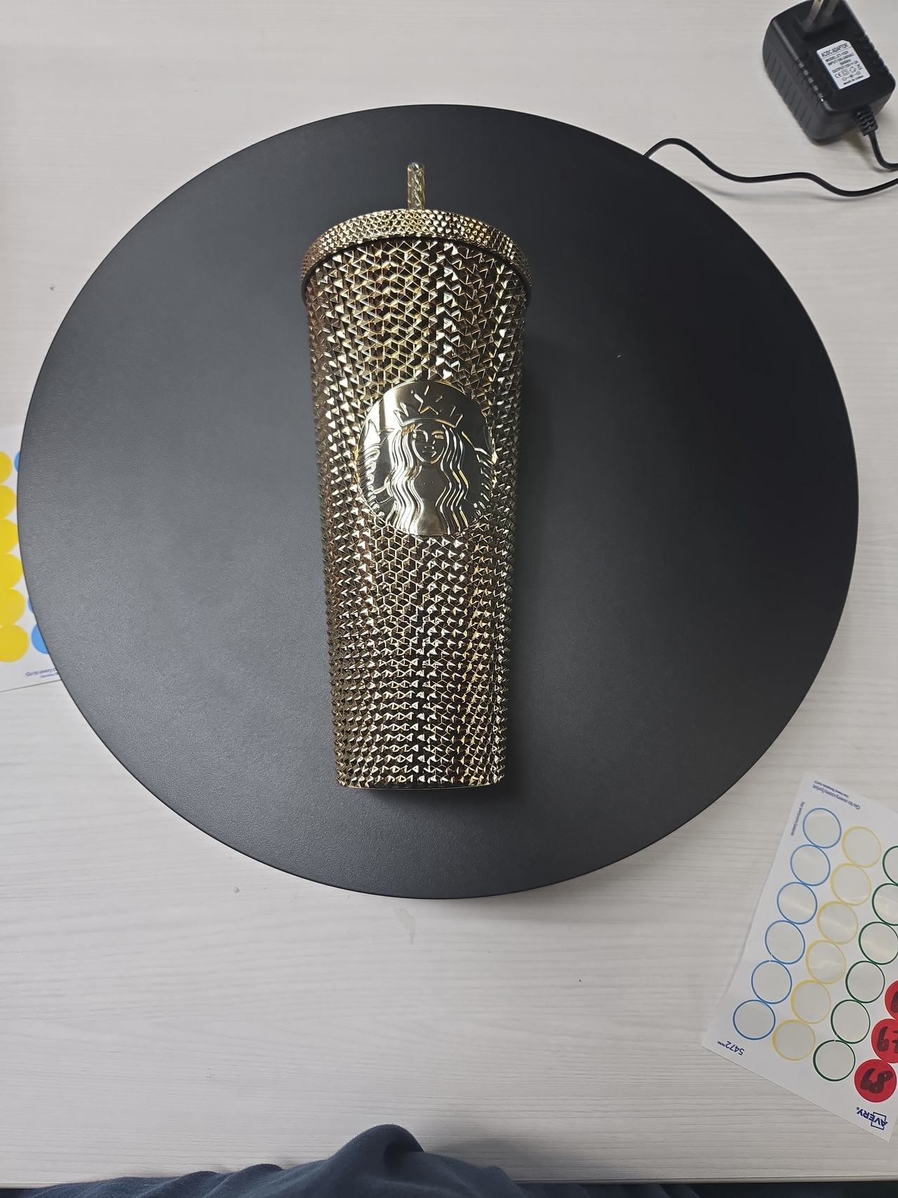 Starbucks Gold Studded Venti Tumbler
