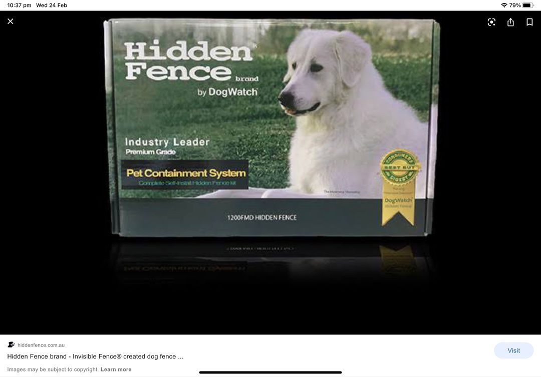 Hidden Fence Pet Containment System