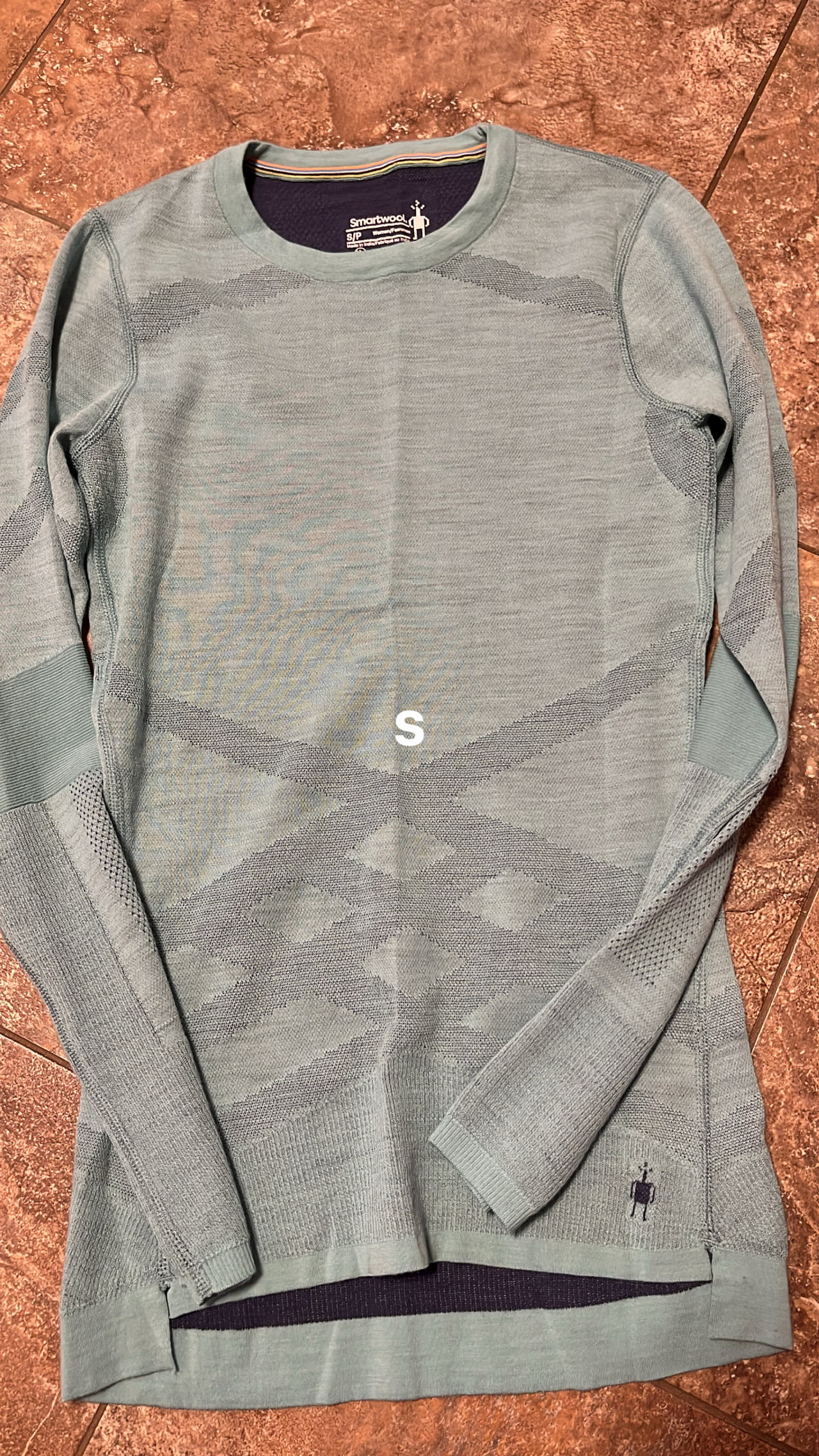 Smartwool Women's Intraknit Merino 200 Crew Base Layer small good condition