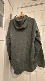 Carhartt Men's Green Gray Logo Hoodie XL Tall Loose Fit Sweater  - Image 5