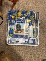 Tommy Bahama Backpack Cooler 5-Position Beach Chair Pineapple - Image 1