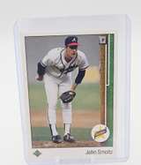 1989 Upper Deck John Smoltz Rookie Card #17 - Image 2