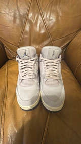 Nike Air Jordan 4 Retro 'While You Were Sleeping' Fossil Stone - Image 2