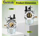 Carbhub 801396 Carburetor for 801233 801255 Snowblower Thrower Toro CCR2400 - Image 6