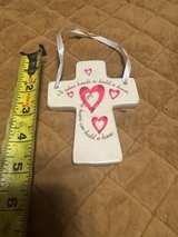 Christian Wood Wall Cross - Image 2