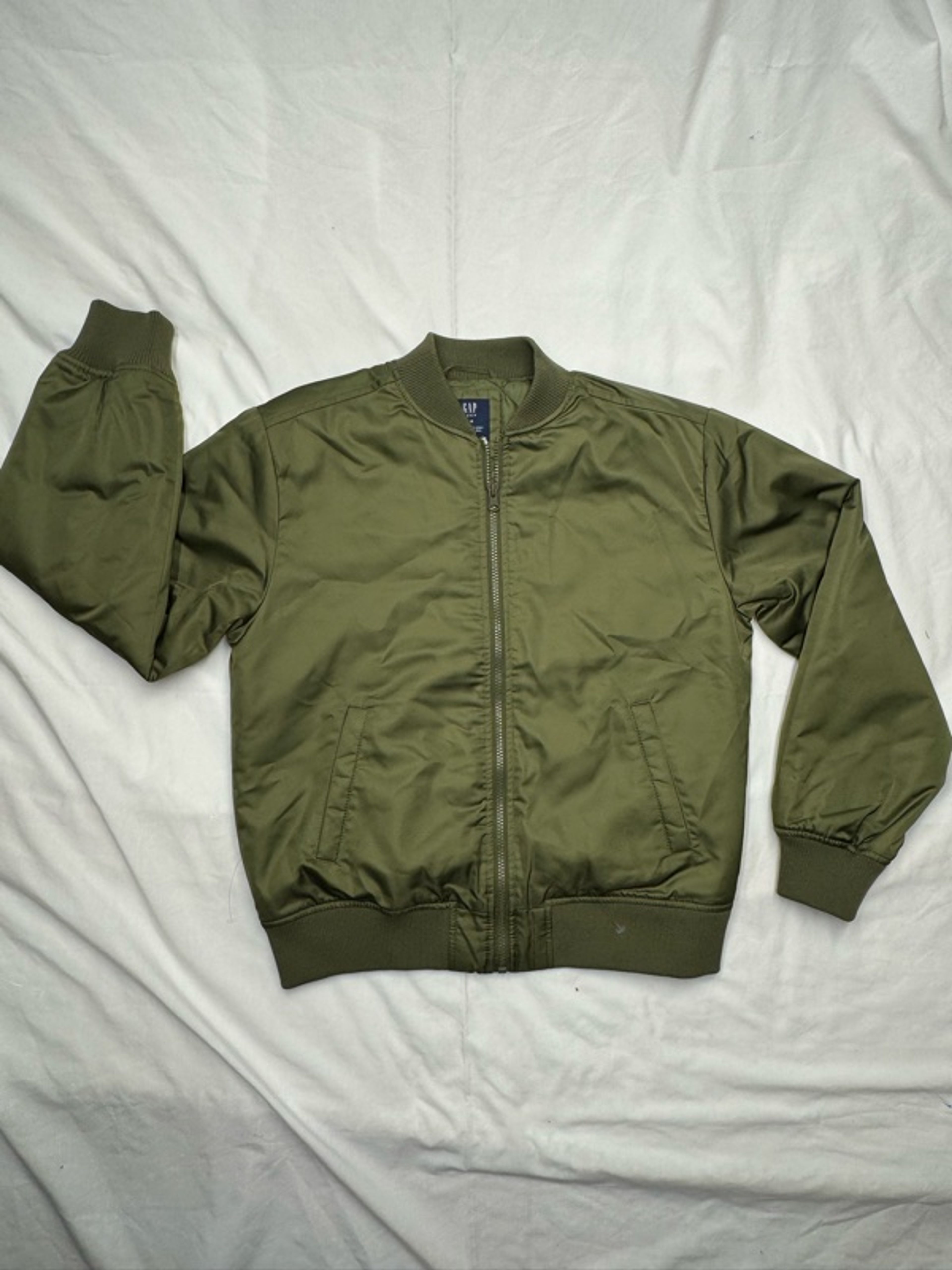GAP Olive Green Bomber Jacket