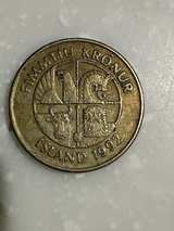 Iceland 50 Krónur Coin 1992 E19 - Image 3