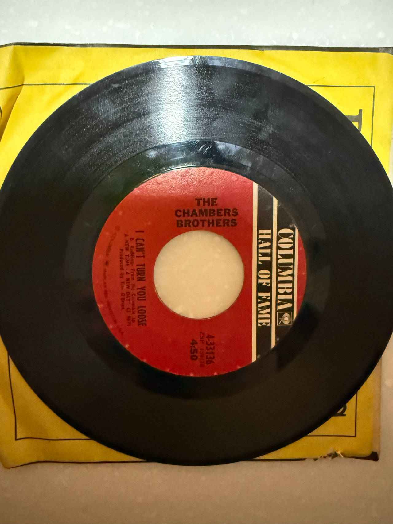 The Chambers Brothers - I Can't Turn You Loose / People Get Ready 7" Vinyl Single