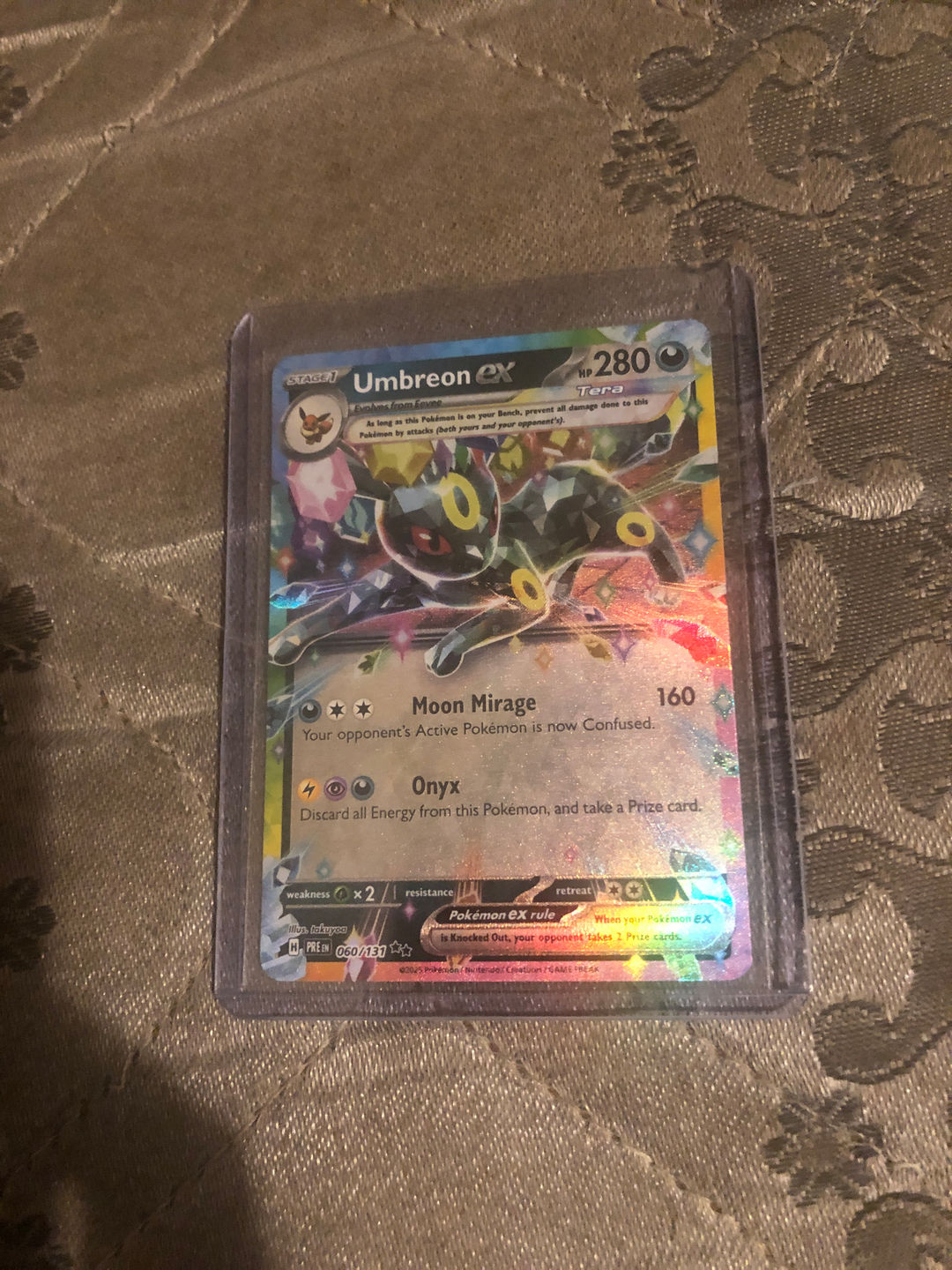 Umbreon ex Pokémon Card