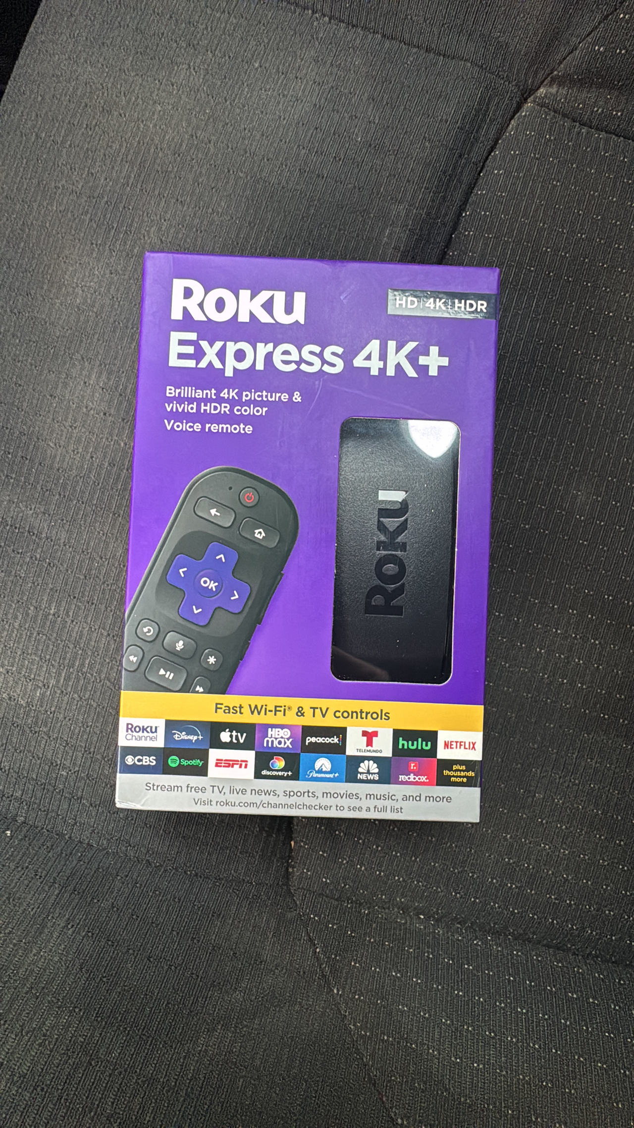 Roku Express 4K+ Streaming Media Player