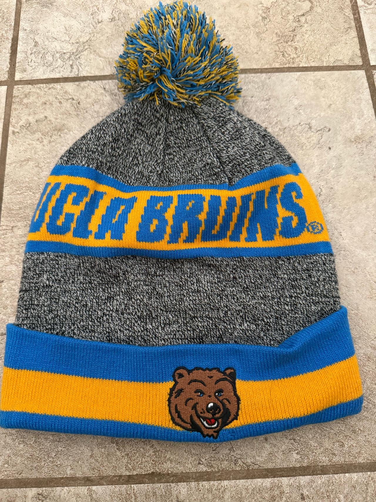 UCLA Bruins Knit Pom Beanie Hat