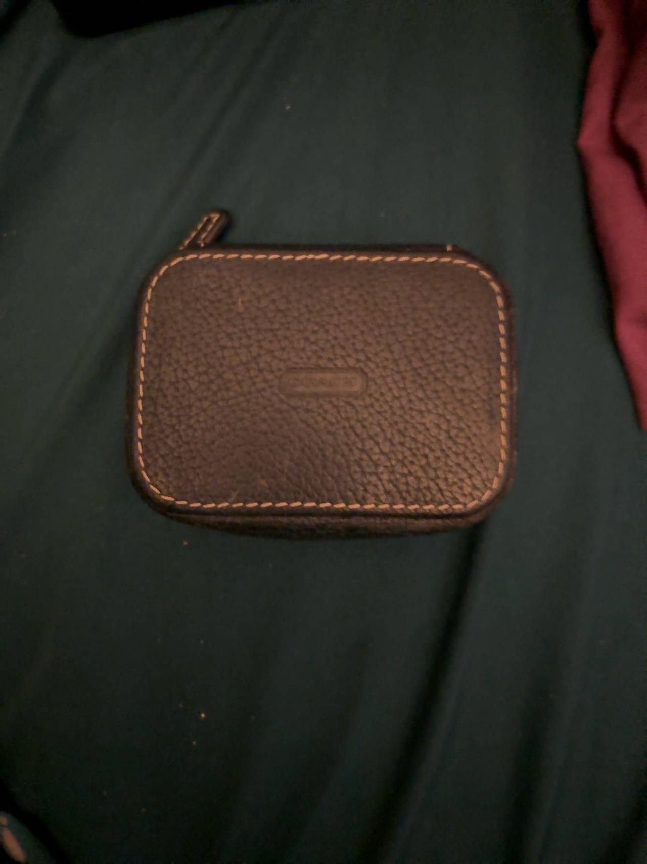 Coach Leather pill Case