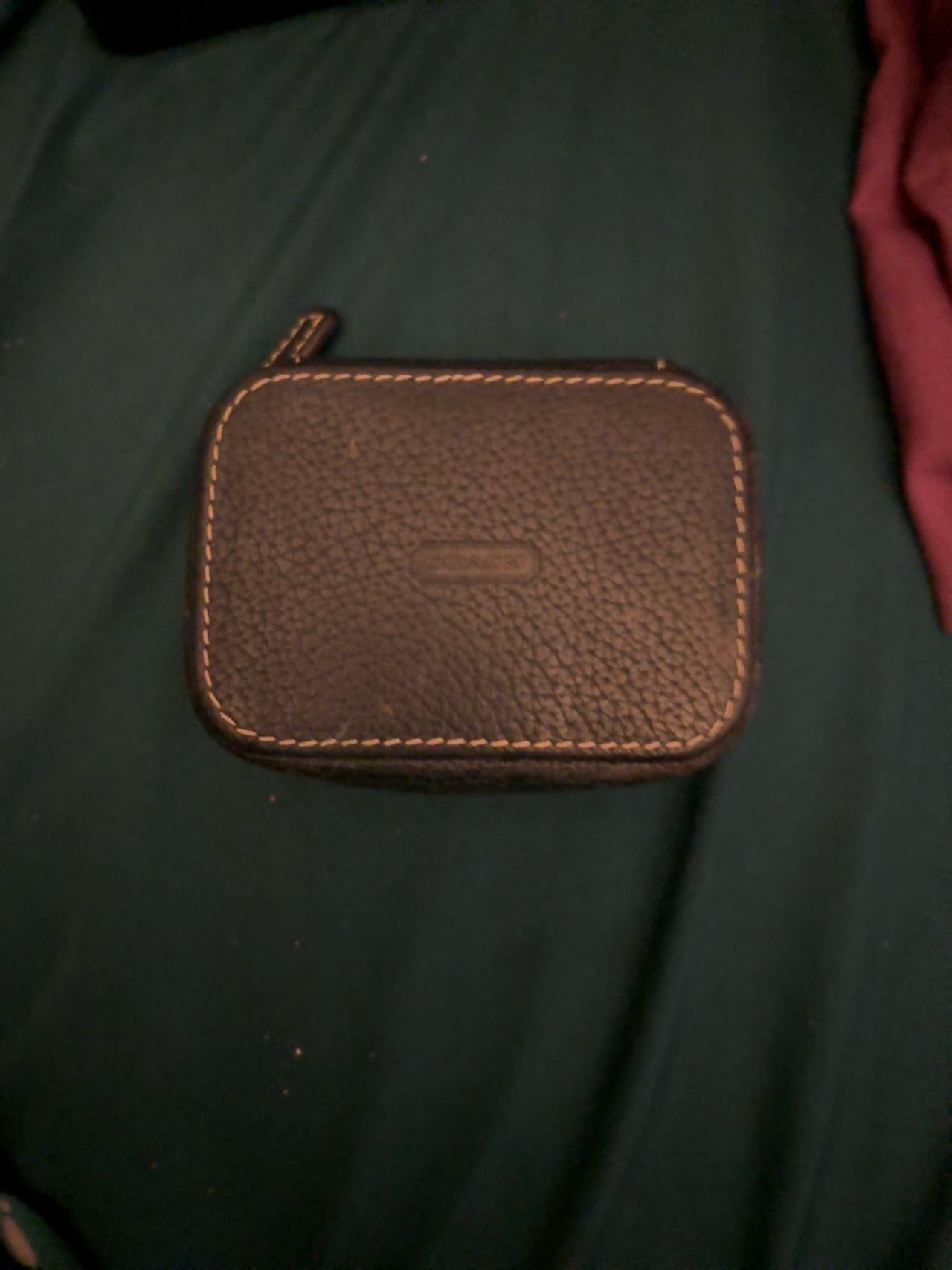 Coach Leather pill Case