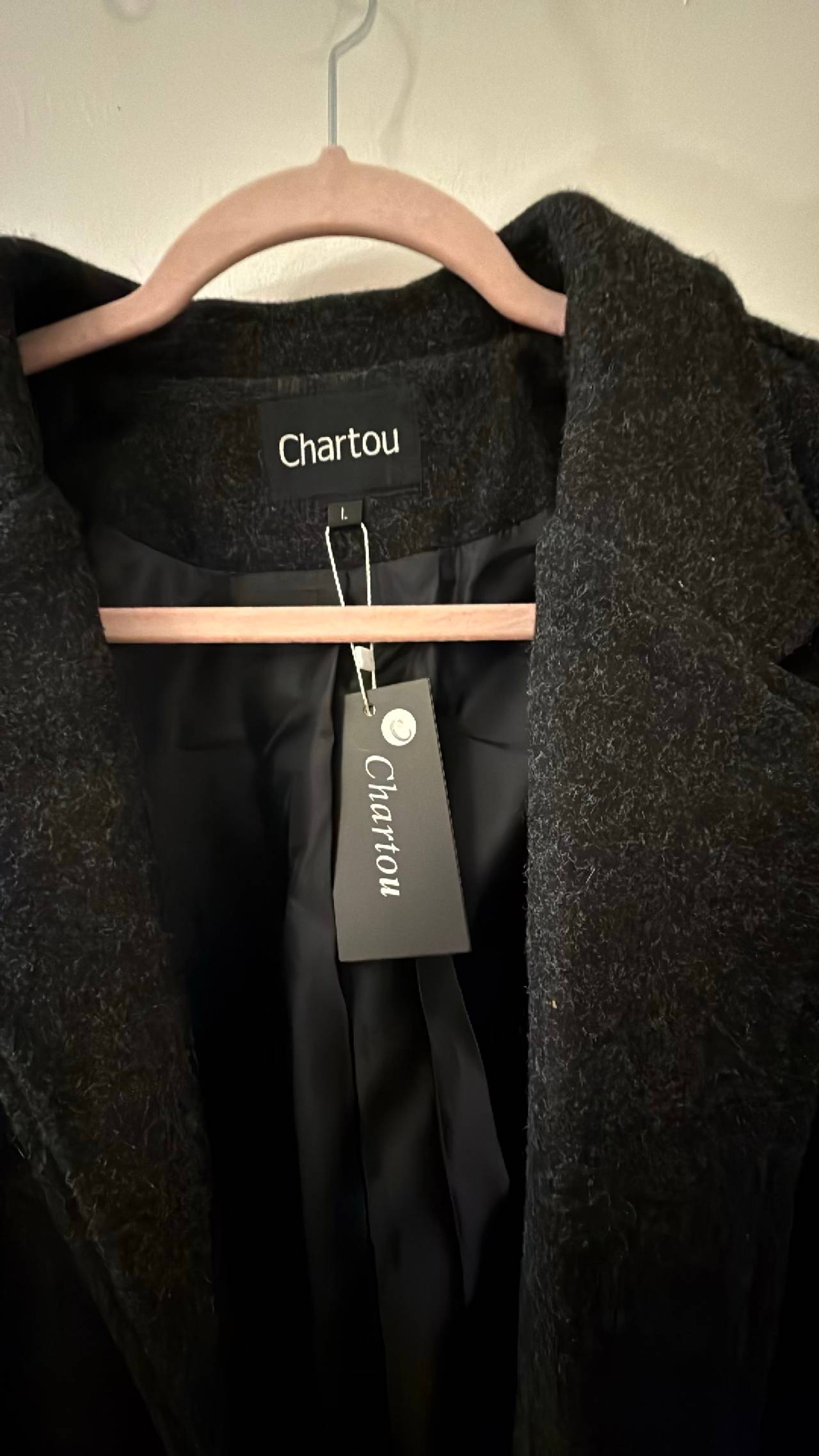 Chartou Women's Oversized Wool Blend Coat