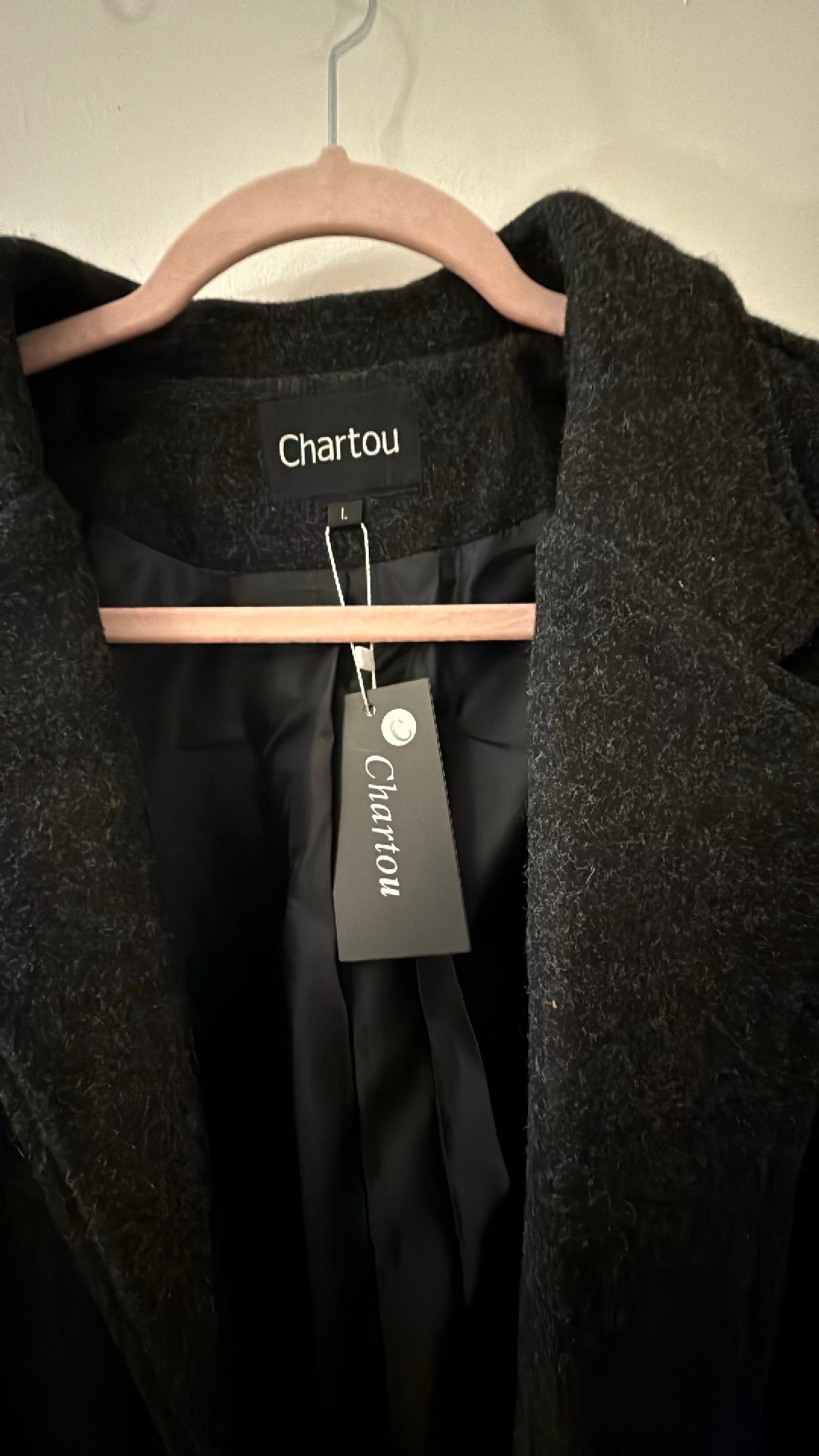 Chartou Women's Oversized Wool Blend Coat