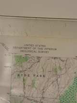 1957 USGS Topographic Map Pleasant Valley NY - Image 2