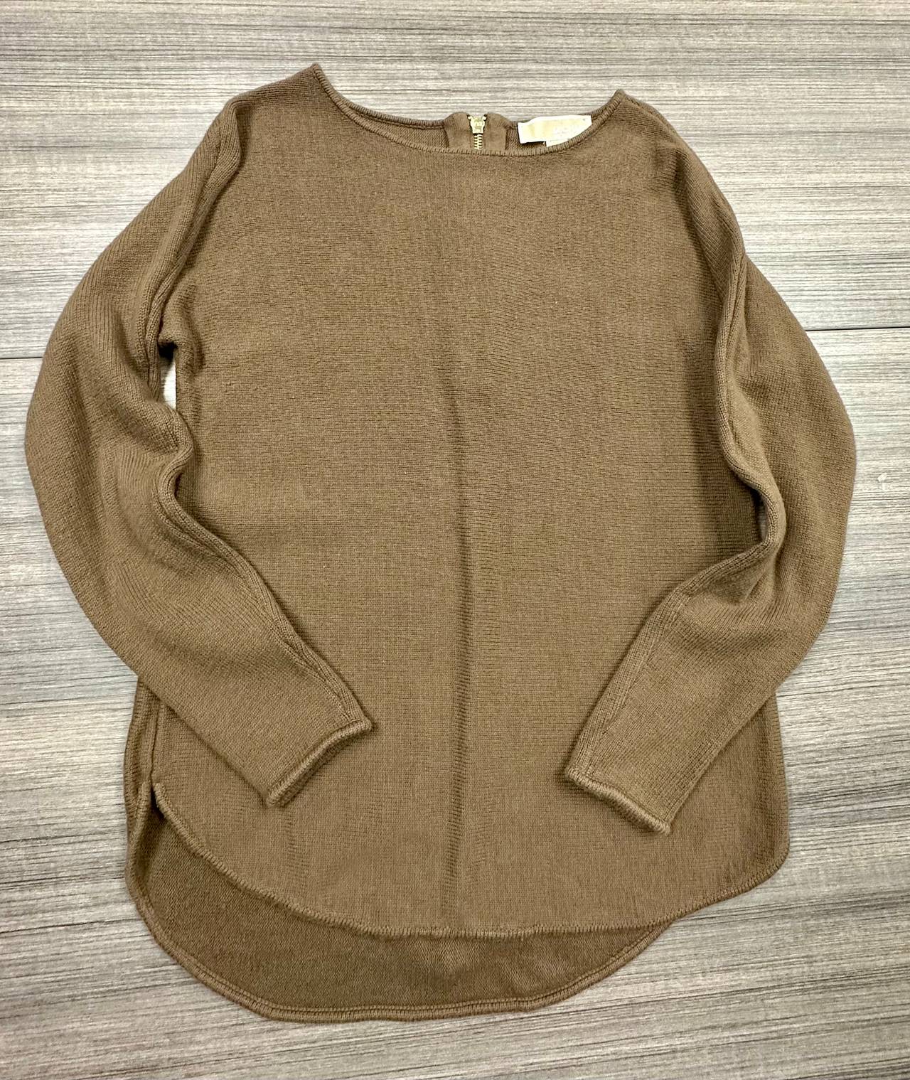Michael Kors Back Zip Long Sleeve Sweater size XS