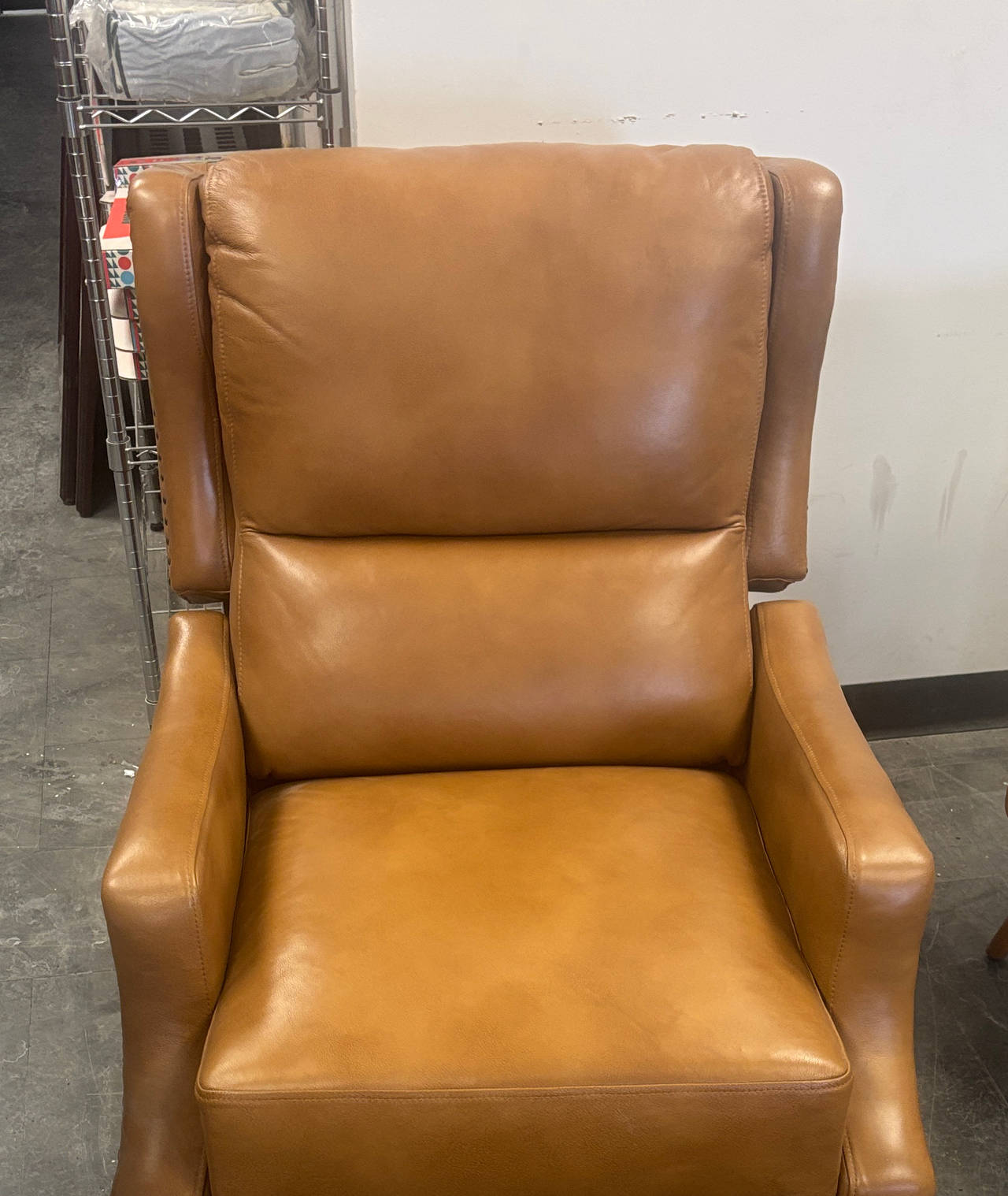 West Elm Sedgwick Leather Recliner