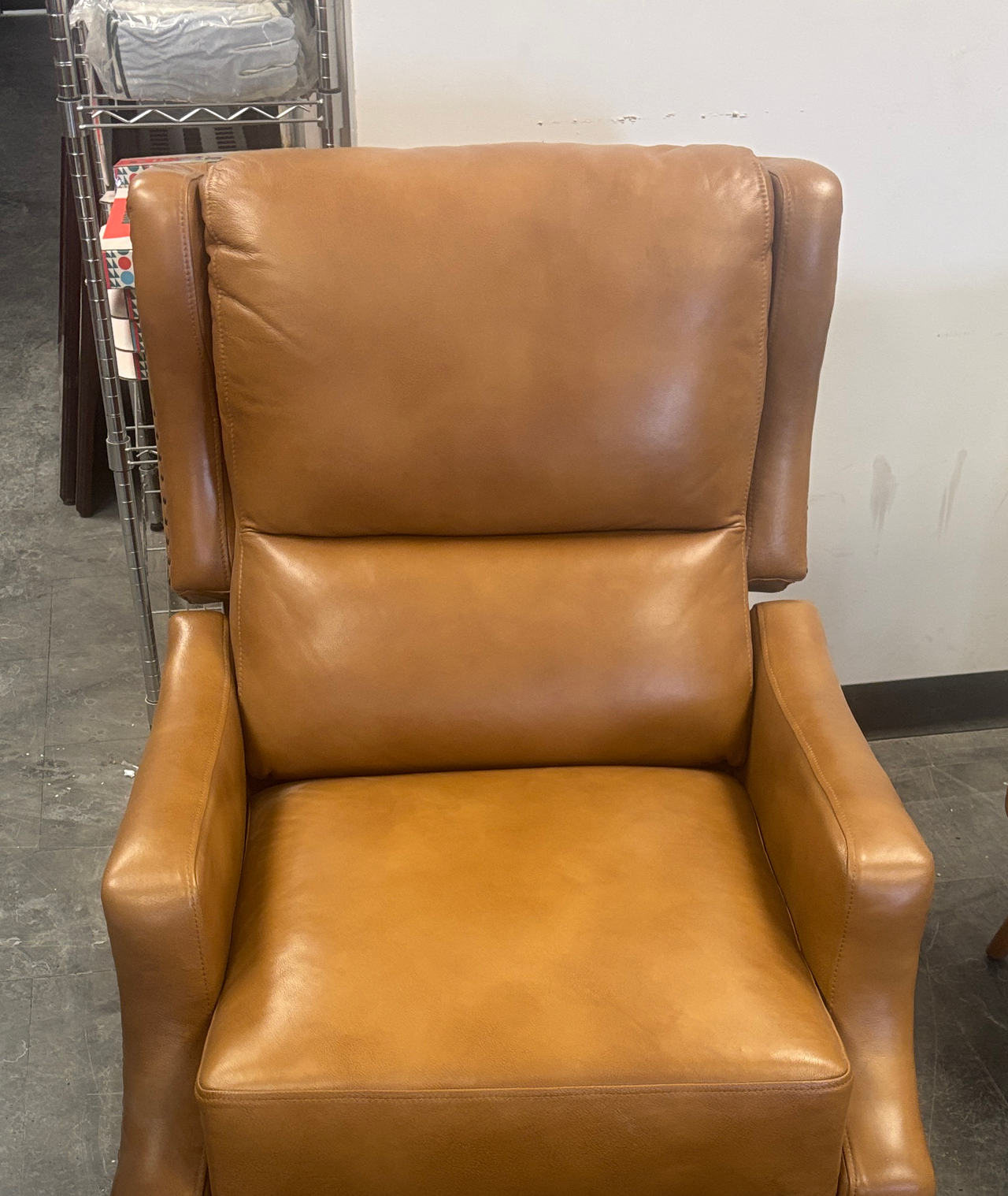 West Elm Sedgwick Leather Recliner