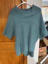 Coldwater Creek Mid Sleeve Cowl Neck Knit Sweater - Image 4