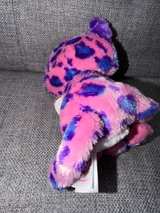 Ty Beanie Boos Reagan the Pink Purple Leopard CLAIRES EXCLUSIVE - Image 2