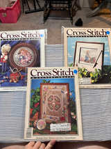 Cross Stitch & Country Crafts Magazine Lot of 3 - Image 1