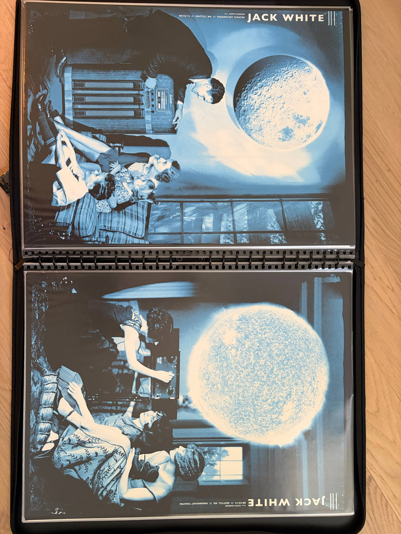 Jack White Seattle 2014 Paramount Theatre Concert Posters