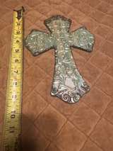 Metal Cross Wall Decor 10-inch - Image 3