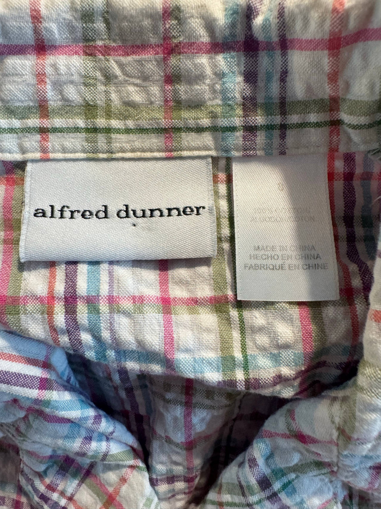 Alfred Dunner Plaid Shirt