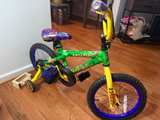 Dynacraft Teenage Mutant Ninja Turtles 16" Kids Bike - Dark Green - Image 4