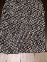 ESCADE SIZE 38 Tweed Sheath Dress Dalissan Black - Image 2