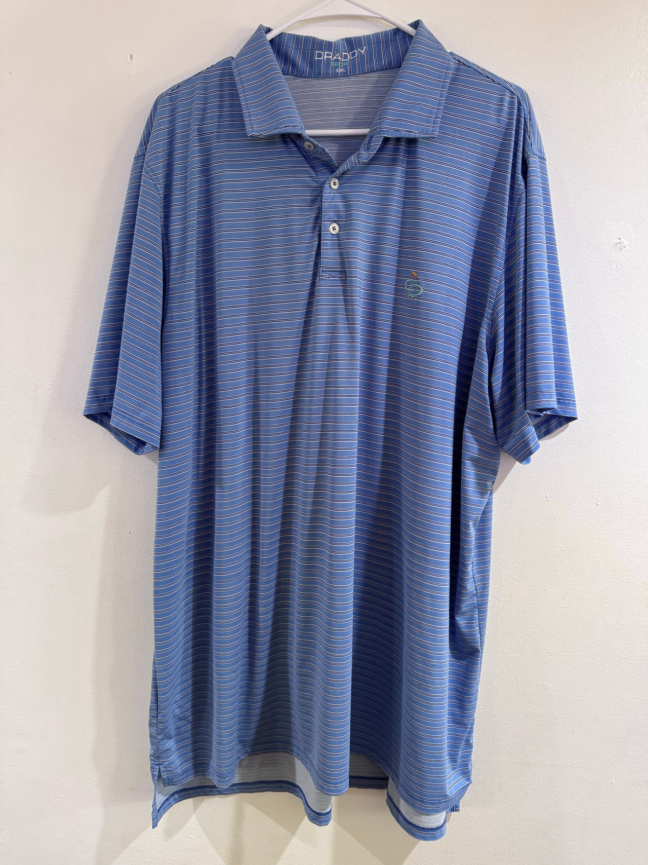 Champions Retreat Golf Men's Striped Performance Polo XXL