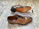Allen Edmonds McAllister Wingtip Oxford Walnut Leather - Image 3