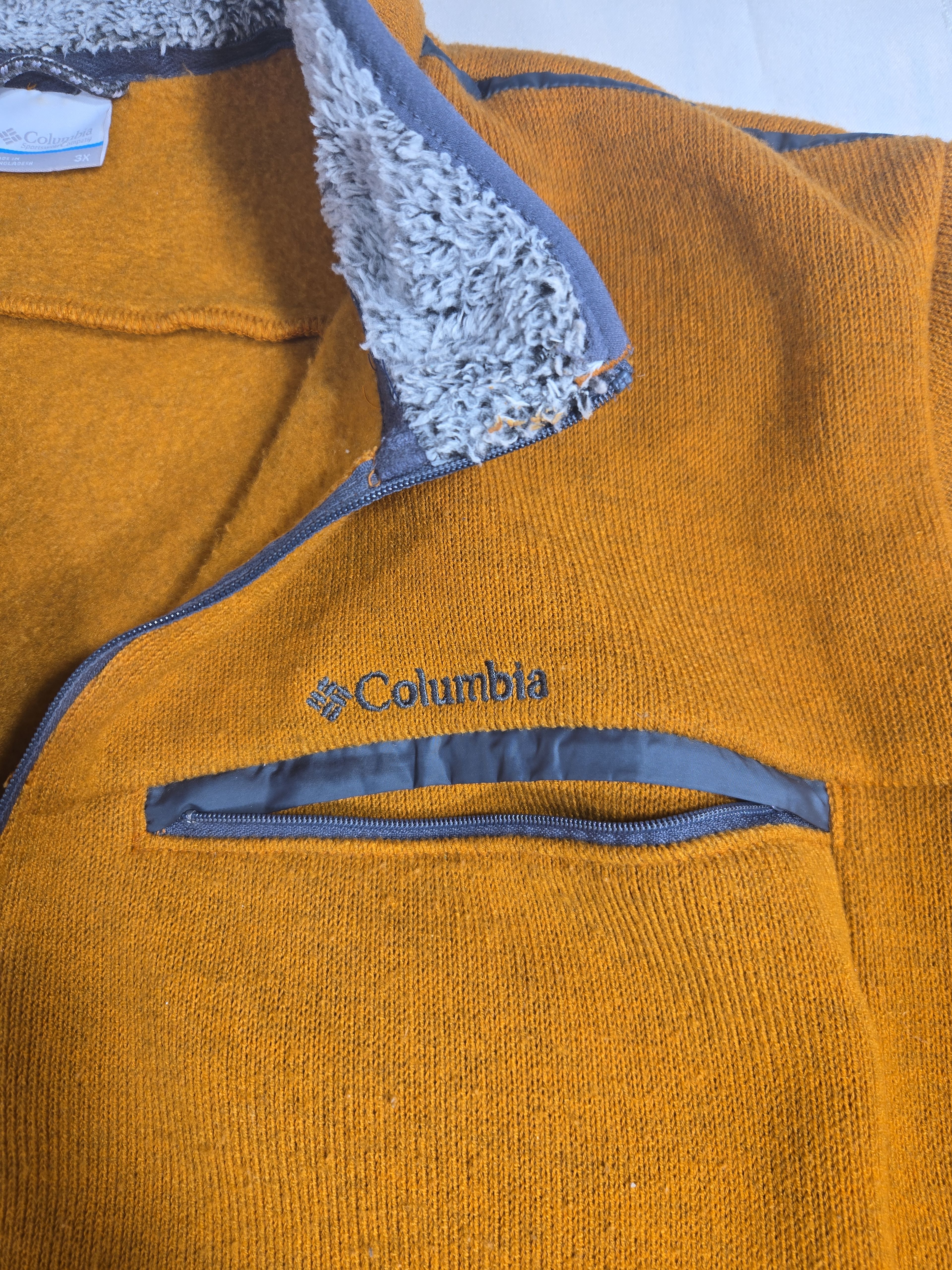 Vintage Columbia Men's Steens Mountain Full Zip Fleece Jacket 3XXXL - Image 5