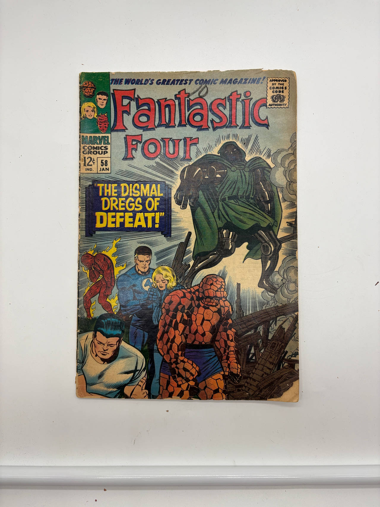Fantastic Four #58 Classic Dr. Doom Cover what are you looking?