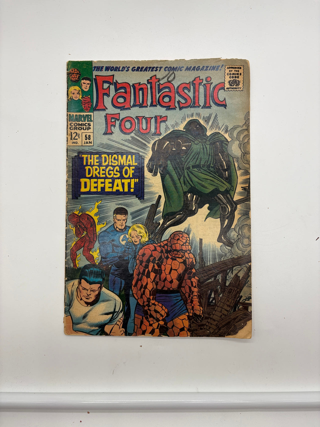 Fantastic Four #58 Classic Dr. Doom Cover what are you looking?
