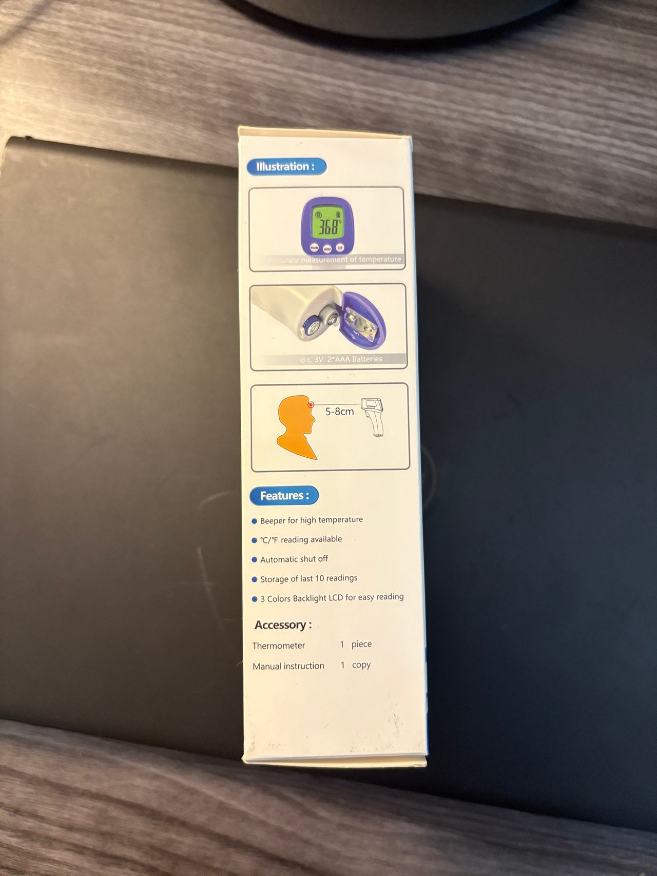 Infrared Forehead Thermometer