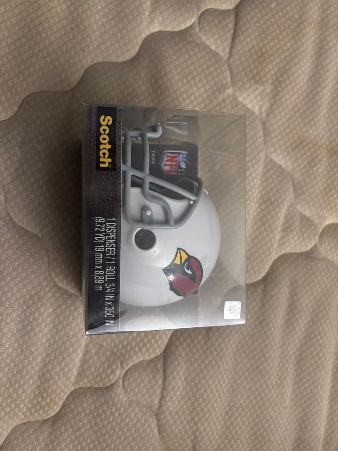 Scotch NFL Helmet Tape Dispenser Arizona Cardinals