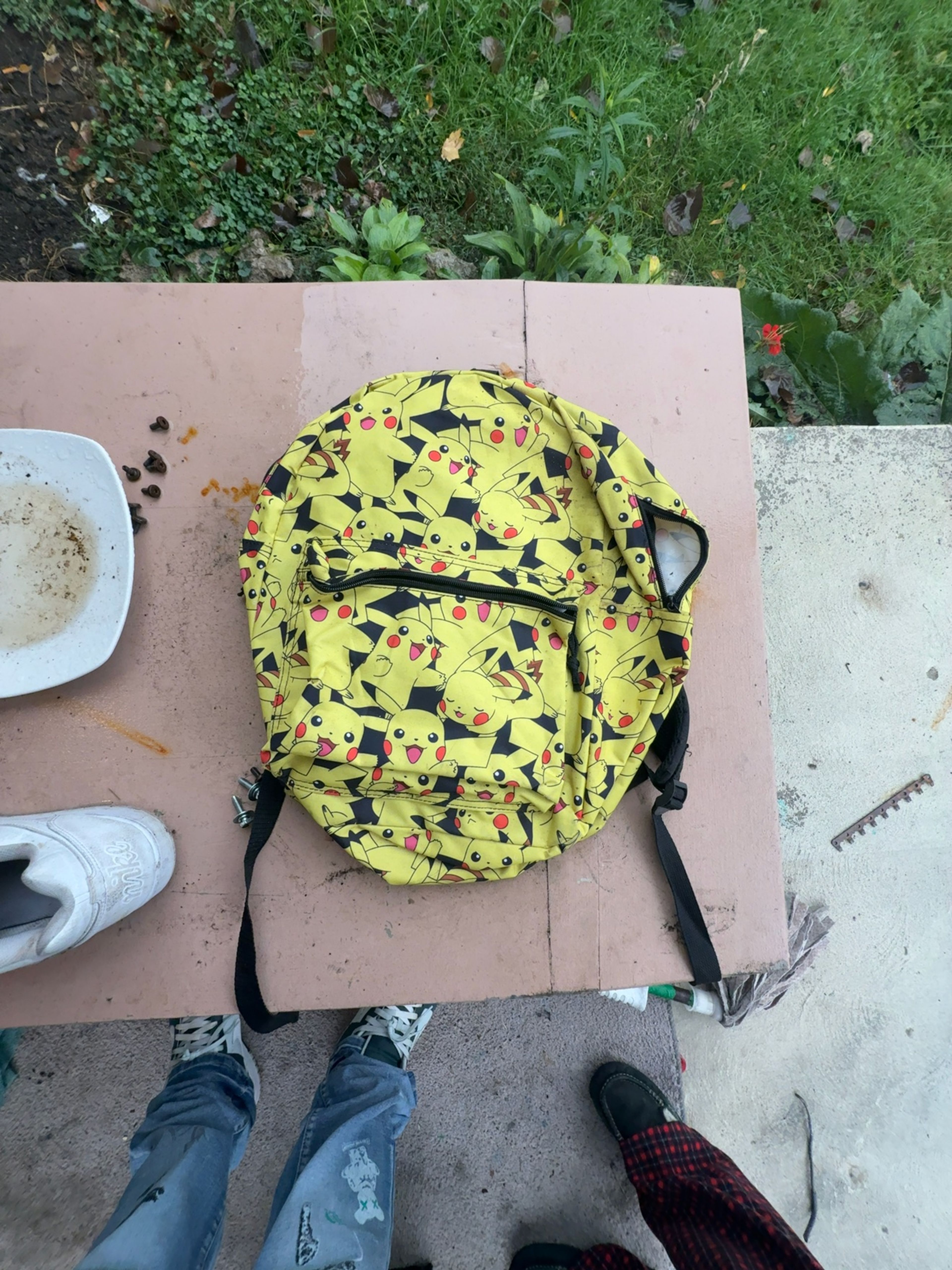 Pokemon Pikachu Yellow Backpack