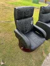 FREE!! Worn Swivel Recliner Chair - Image 2