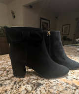Kate Spade New York Suede Bow Ankle Boots - Image 1