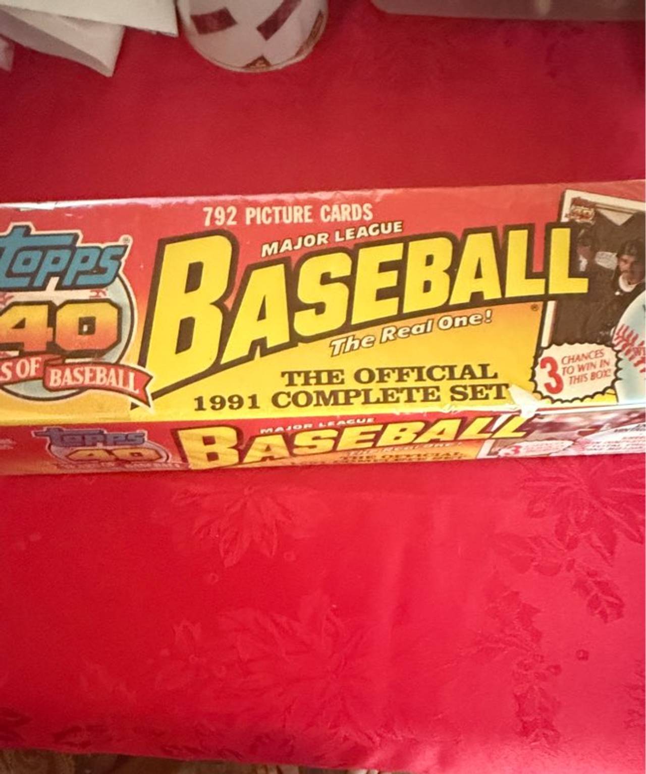 1991 Topps Baseball Complete Factory Set (792 Cards)