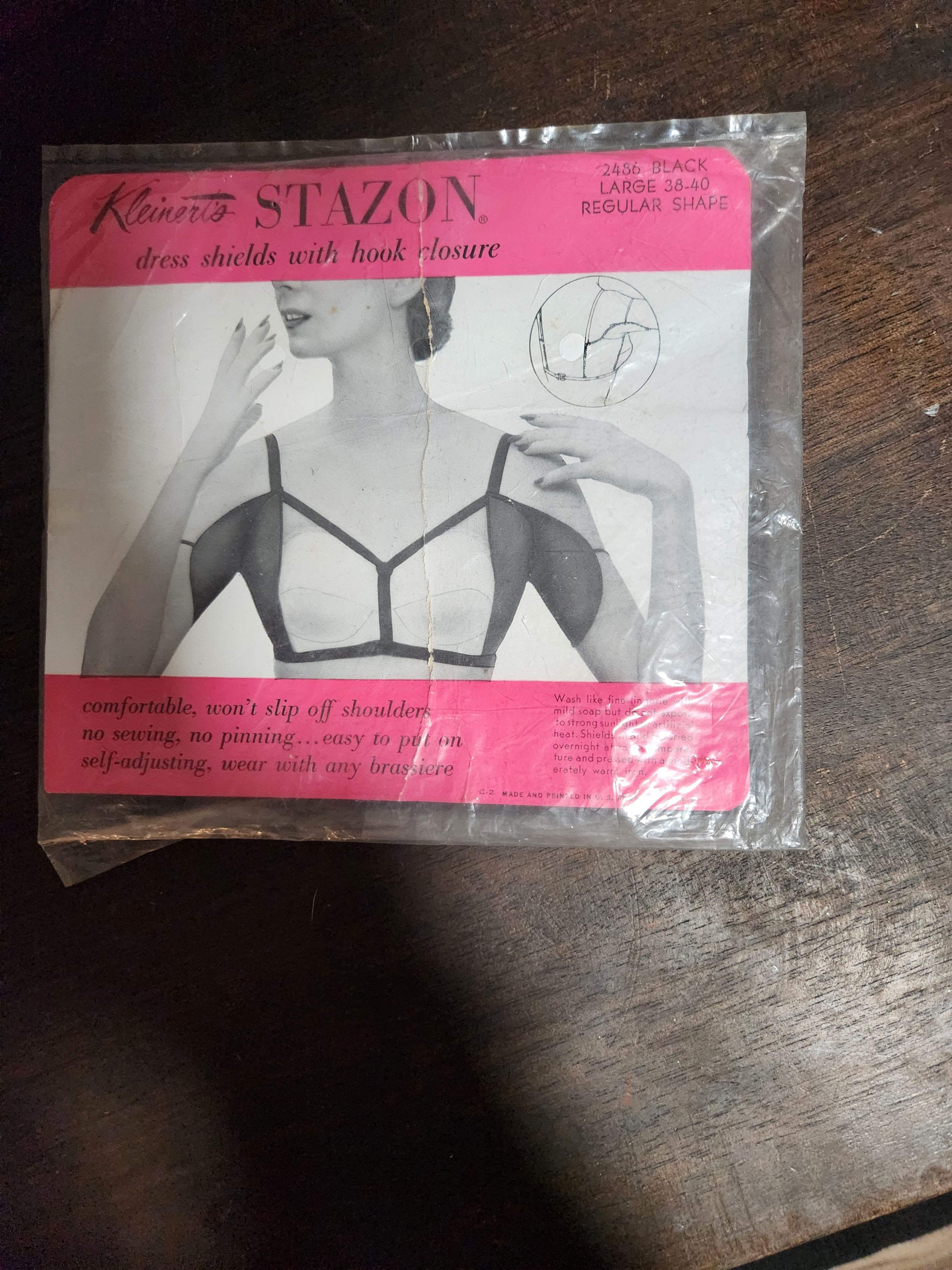 Kleinert's Stazon Dress Shield Large